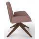 Follow Lounge Chair With Wooden Pyramid Base